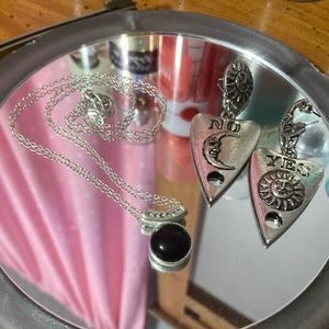 Midnight Hour Necklace & Earring Set